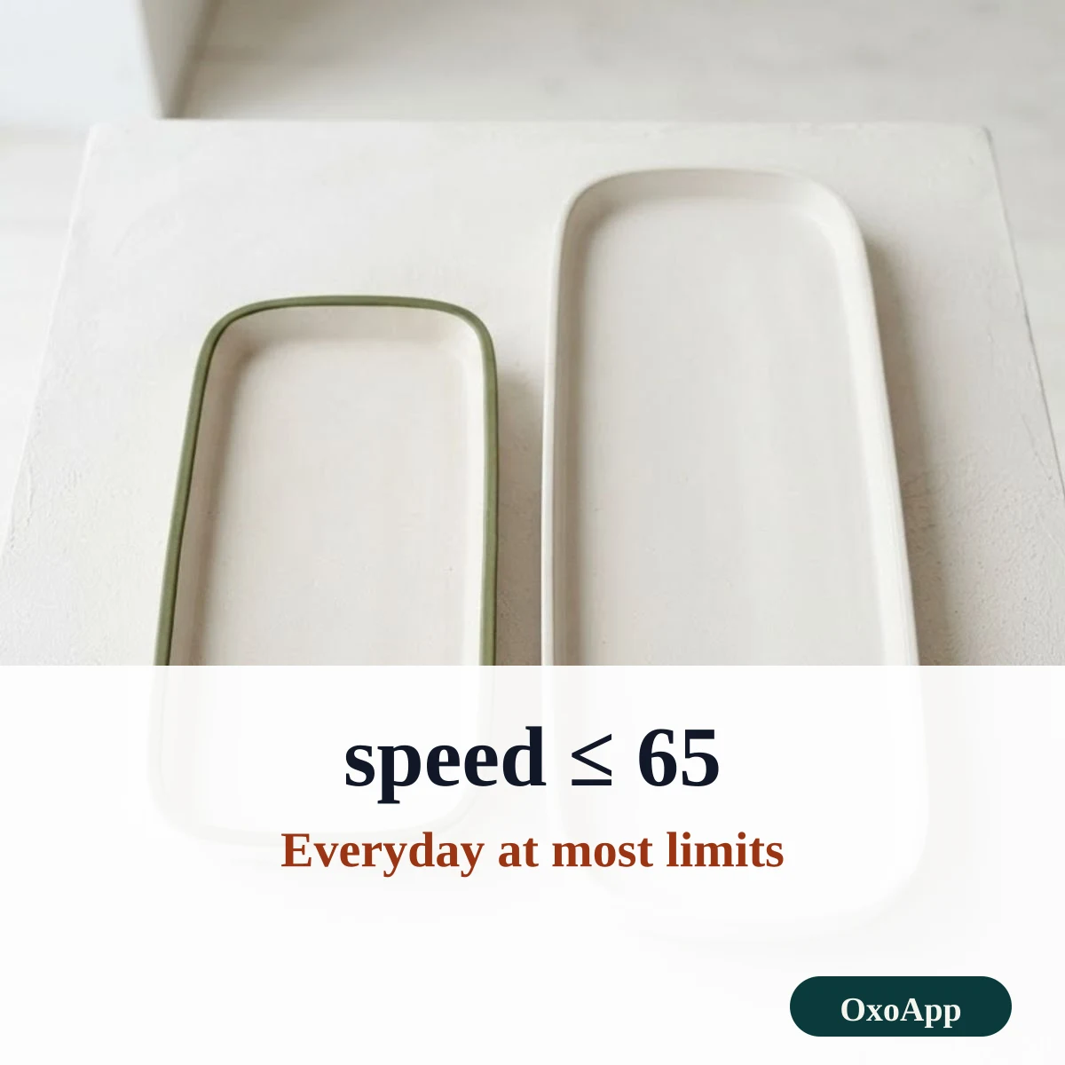 Everyday at most limits written with the less than or equal sign