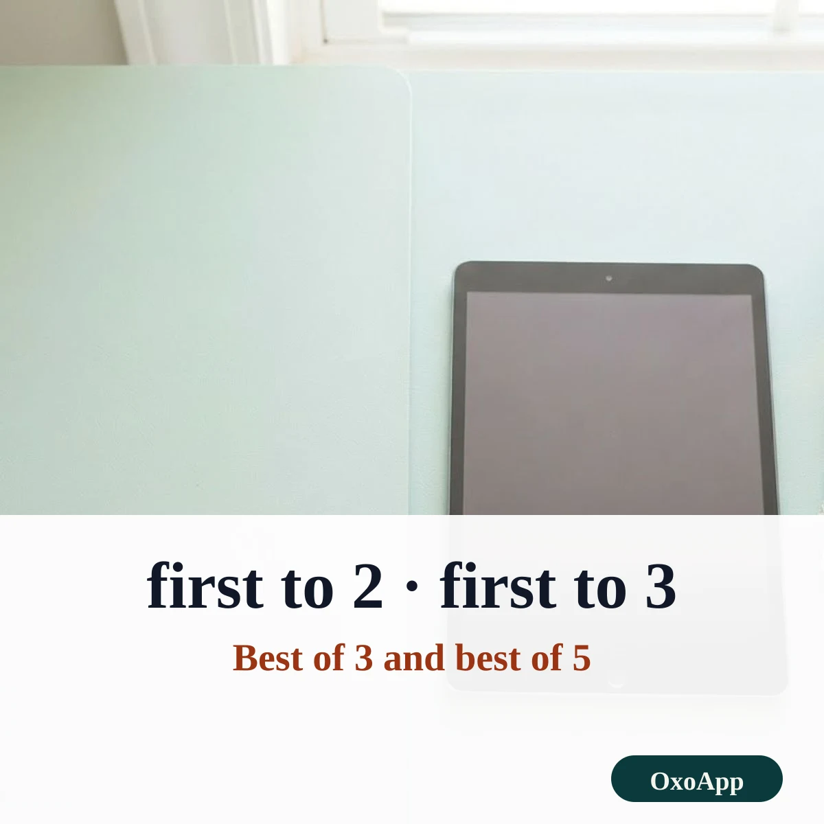 Best of three and best of five coin flip series