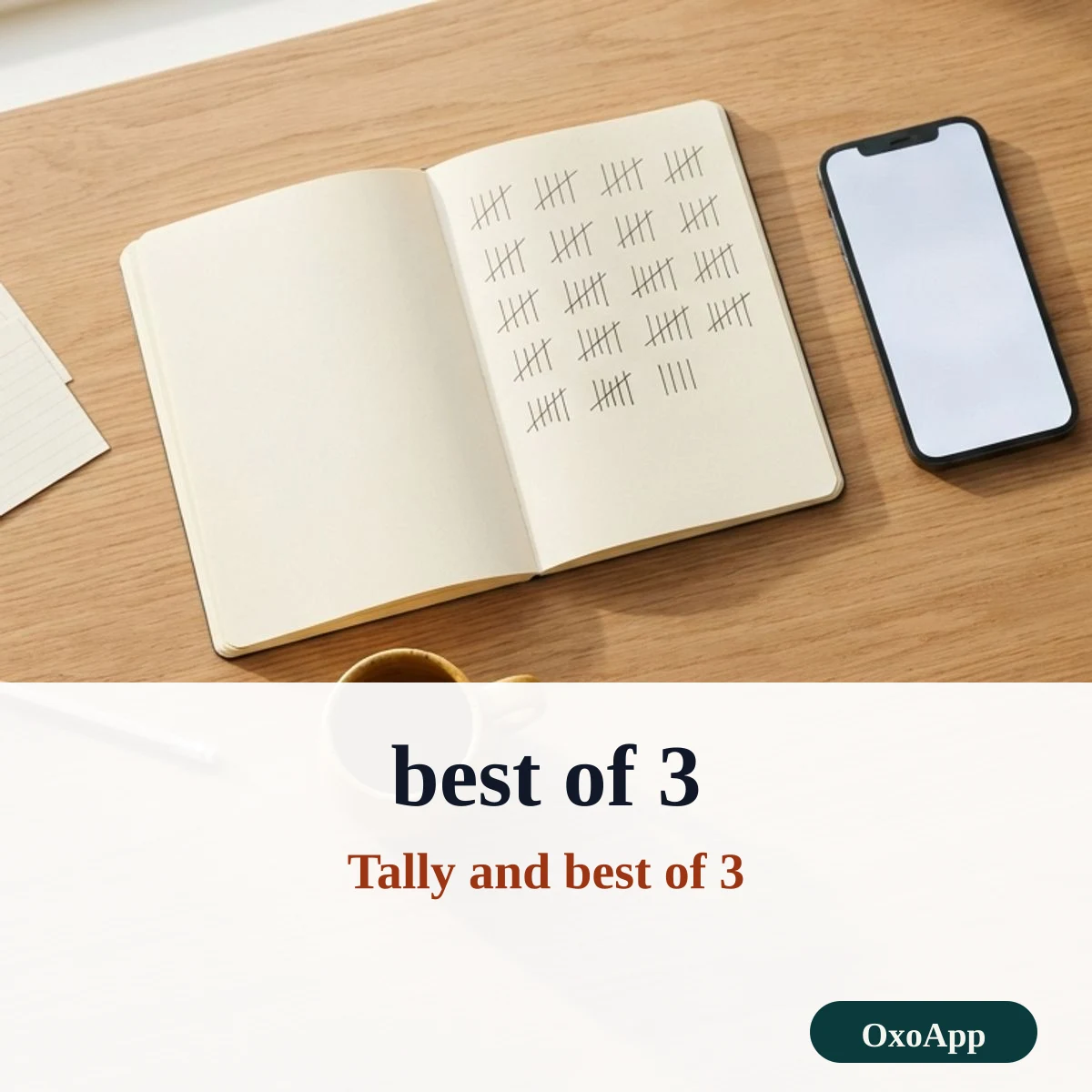 Best of three mode and tally for the yes or no wheel