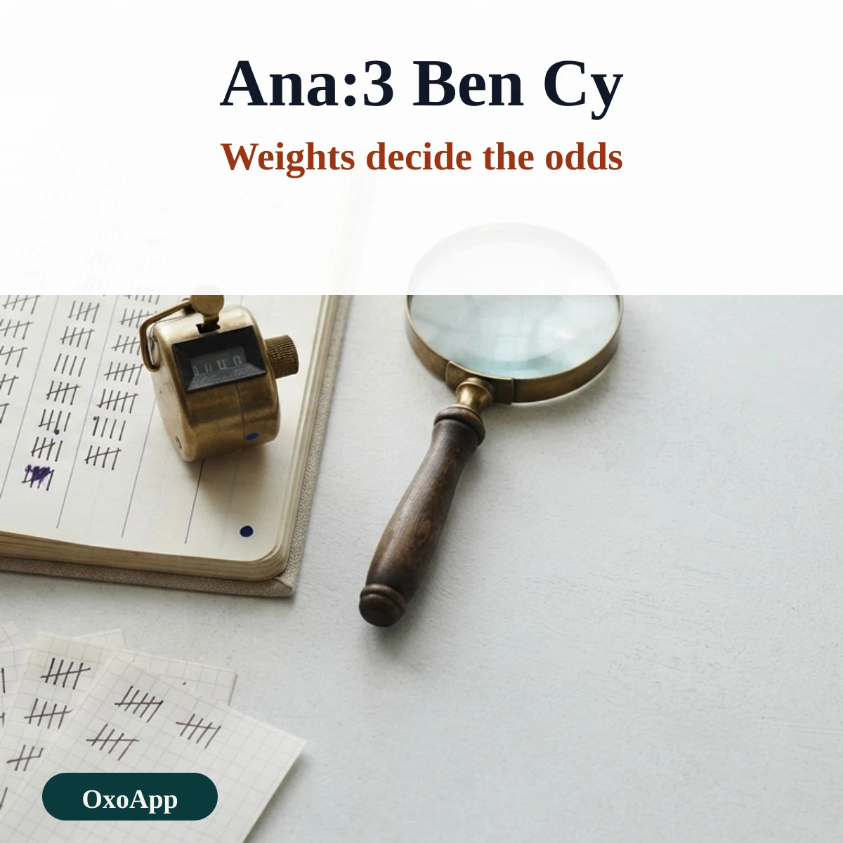 How weights decide the odds on the wheel of names