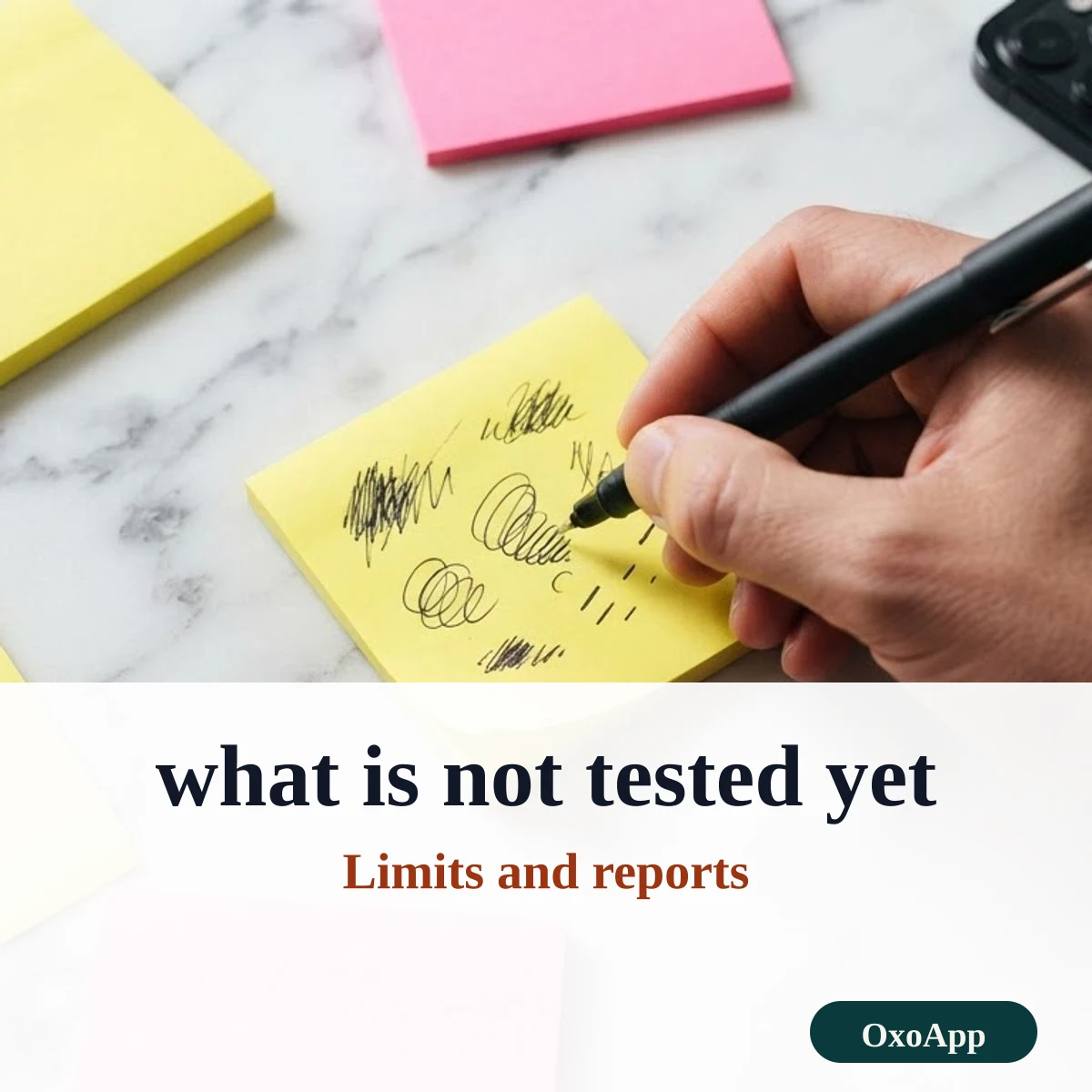 The limits of testing and how bug reports are handled