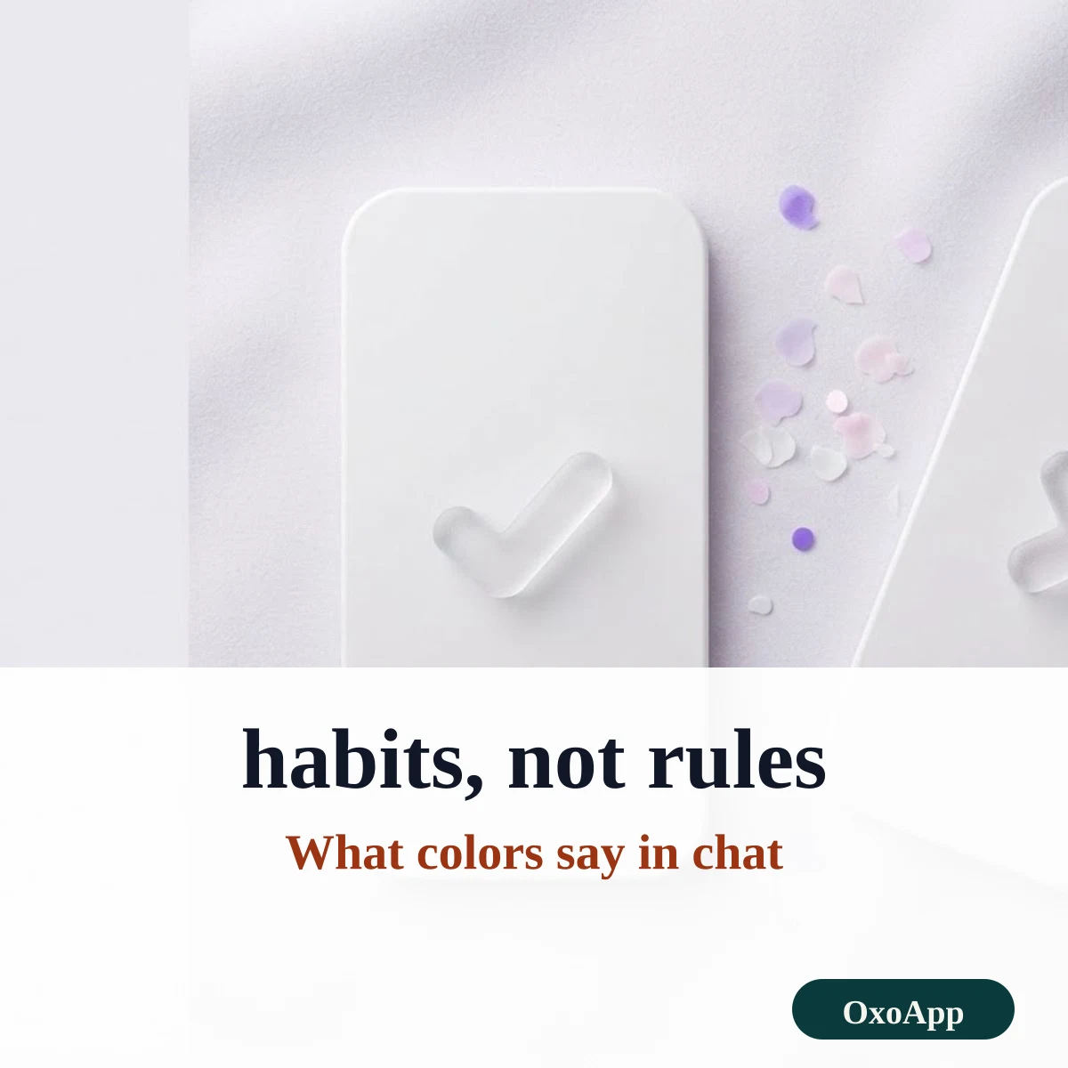 What heart colors say in chat, as habits and not rules