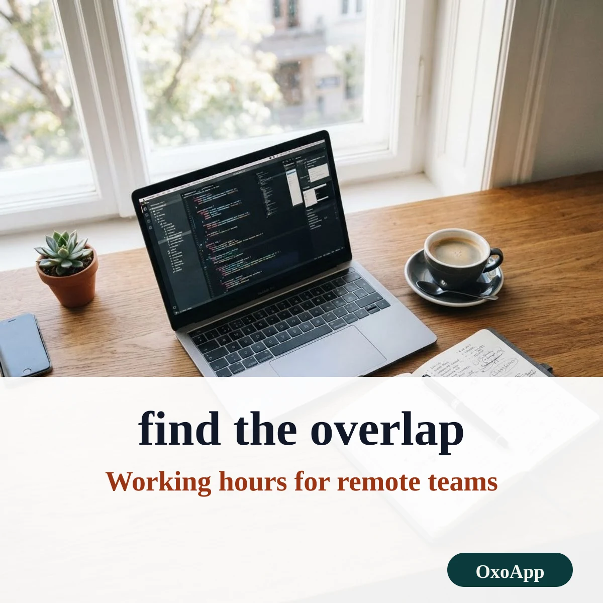 Finding the working hours overlap for a remote team across time zones