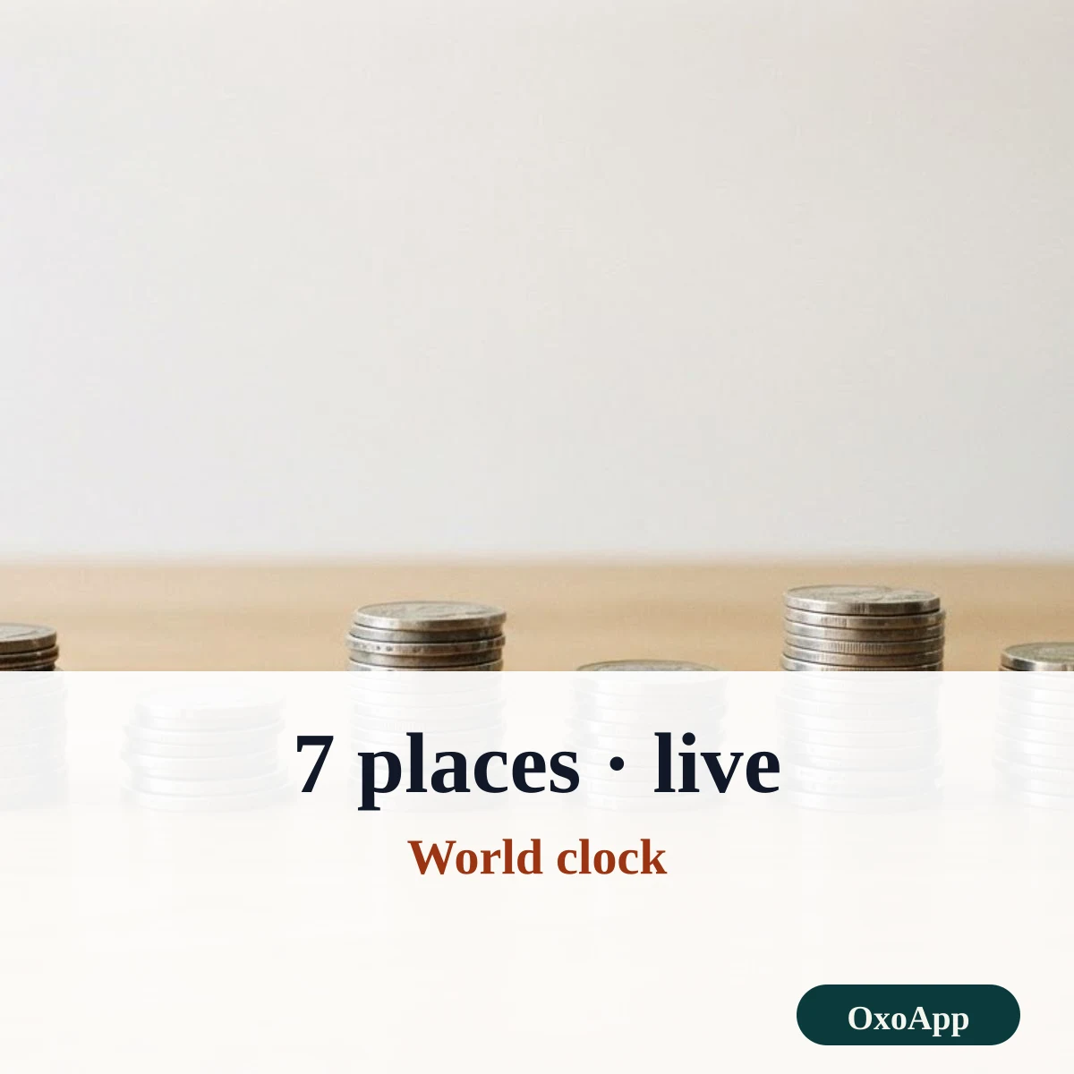 World clock with live time for Kenya, Singapore, Sydney, Guam, Hawaii, Arizona and New Zealand